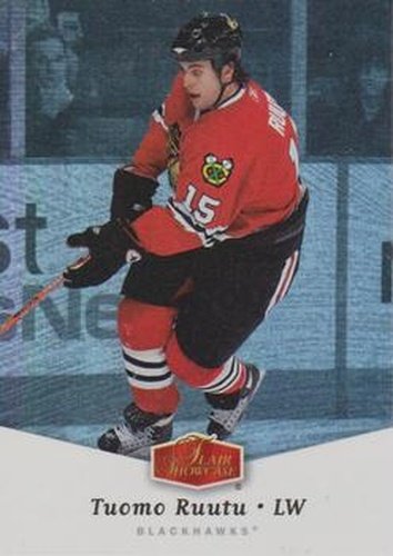 #118 Tuomo Ruutu - Chicago Blackhawks - 2006-07 Flair Showcase Hockey