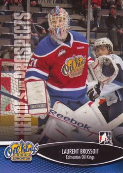 #118 Laurent Brossoit - Edmonton Oil Kings - 2012-13 In The Game Heroes and Prospects Hockey