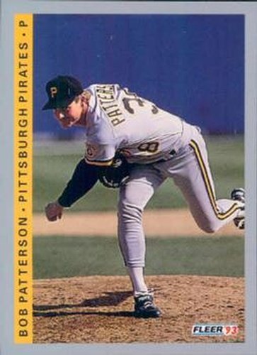 #118 Bob Patterson - Pittsburgh Pirates - 1993 Fleer Baseball
