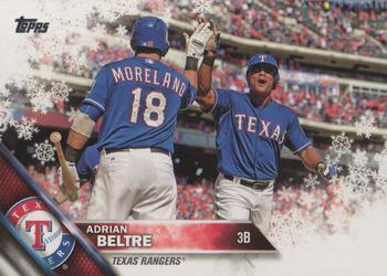 #HMW118 Adrian Beltre - Texas Rangers - 2016 Topps Holiday Baseball