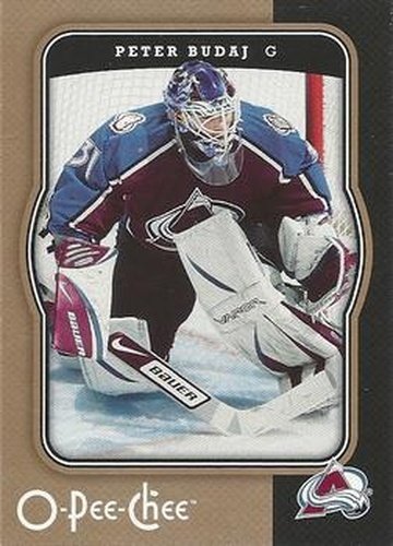 #118 Peter Budaj - Colorado Avalanche - 2007-08 O-Pee-Chee Hockey