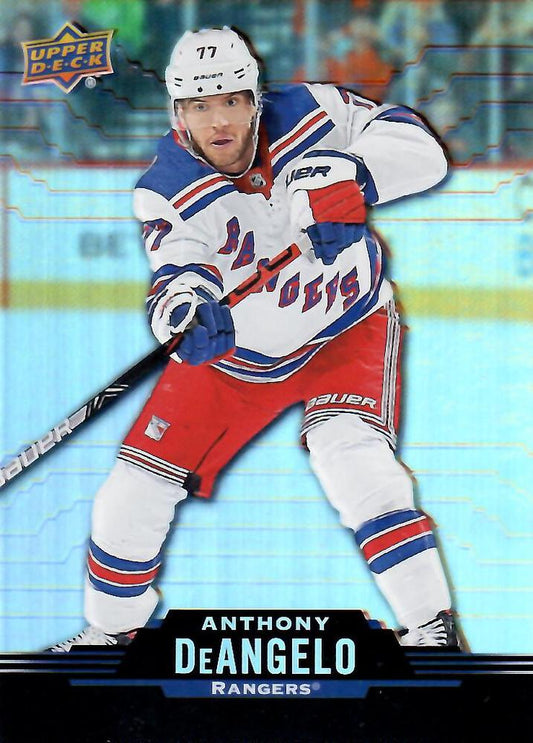 #118 Anthony Deangelo - New York Rangers - 2020-21 Upper Deck Tim Hortons Hockey