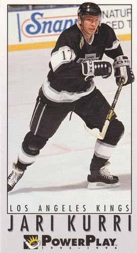 #118 Jari Kurri - Los Angeles Kings - 1993-94 Fleer PowerPlay Hockey