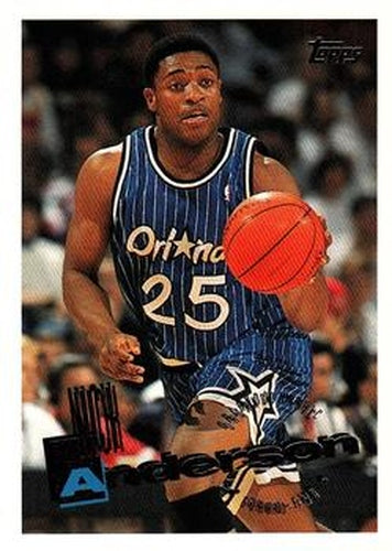 #118 Nick Anderson - Orlando Magic - 1995-96 Topps Basketball