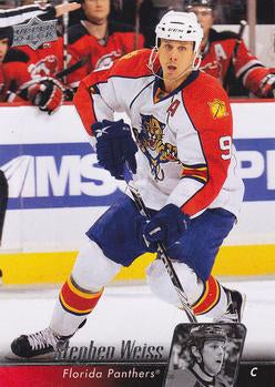 #118 Stephen Weiss - Florida Panthers - 2010-11 Upper Deck Hockey
