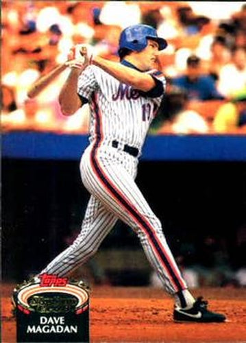 #118 Dave Magadan - New York Mets - 1992 Stadium Club Baseball