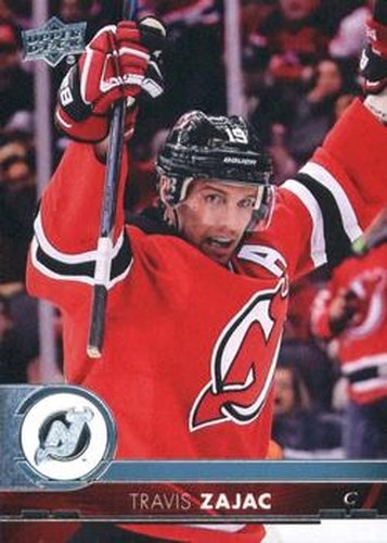#118 Travis Zajac - New Jersey Devils - 2017-18 Upper Deck Hockey