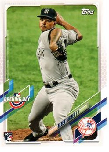 #118 Albert Abreu - New York Yankees - 2021 Topps Opening Day Baseball