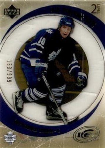 #118 Alexander Steen - Toronto Maple Leafs - 2005-06 Upper Deck Ice Hockey