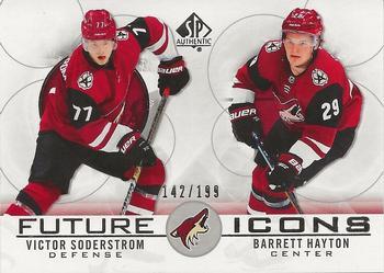 #118 Victor Soderstrom / Barrett Hayton - Arizona Coyotes - 2020-21 SP Authentic Hockey