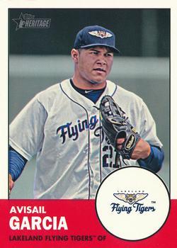 #118 Avisail Garcia - Lakeland Flying Tigers - 2012 Topps Heritage Minor League Baseball