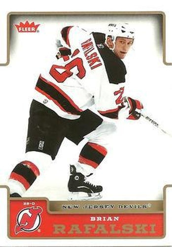 #118 Brian Rafalski - New Jersey Devils - 2006-07 Fleer Hockey