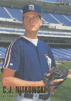 #118 C.J. Nitkowski - Detroit Tigers - 1996 Fleer Baseball