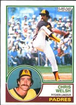 #118 Chris Welsh - San Diego Padres - 1983 O-Pee-Chee Baseball