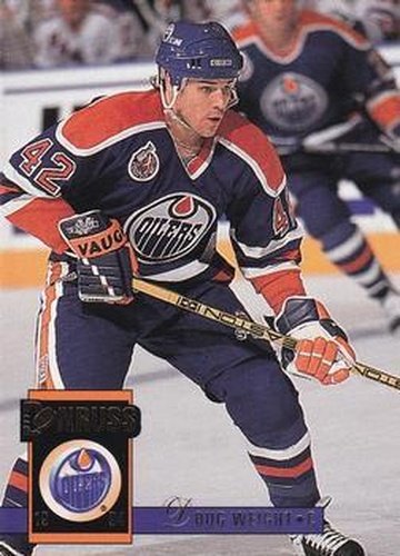 #118 Doug Weight - Edmonton Oilers - 1993-94 Donruss Hockey