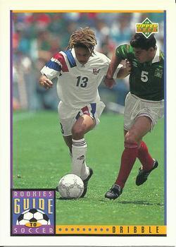 #118 Dribble - 1993 Upper Deck World Cup Preview English/Spanish Soccer