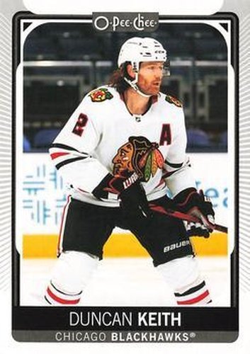 #118 Duncan Keith - Chicago Blackhawks - 2021-22 O-Pee-Chee Hockey
