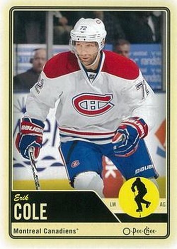 #118 Erik Cole - Montreal Canadiens - 2012-13 O-Pee-Chee Hockey