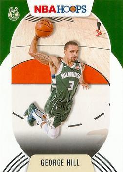 #118 George Hill - Milwaukee Bucks - 2020-21 Hoops Basketball