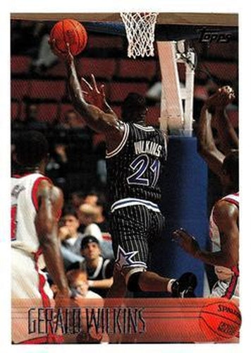 #118 Gerald Wilkins - Orlando Magic - 1996-97 Topps Basketball