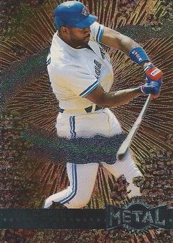 #118 Joe Carter - Toronto Blue Jays - 1996 Metal Universe Baseball