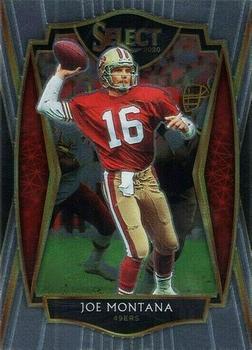 #118 Joe Montana - San Francisco 49ers - 2020 Panini Select Football