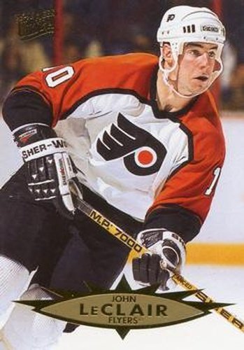 #118 John LeClair - Philadelphia Flyers - 1995-96 Ultra Hockey