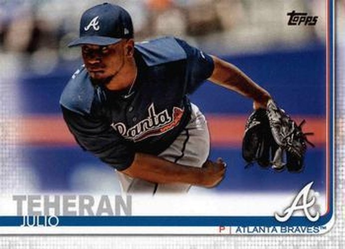 #118 Julio Teheran - Atlanta Braves - 2019 Topps Baseball