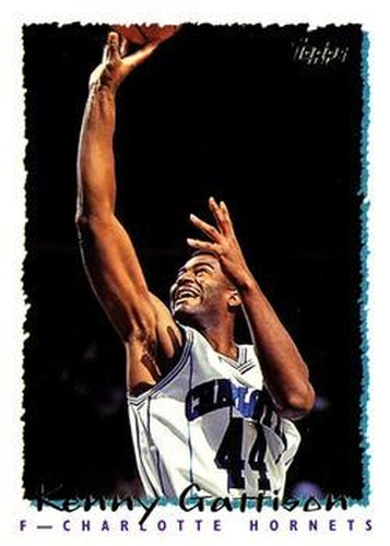 #118 Kenny Gattison - Charlotte Hornets - 1994-95 Topps Basketball
