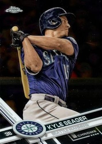 #118 Kyle Seager - Seattle Mariners - 2017 Topps Chrome Baseball