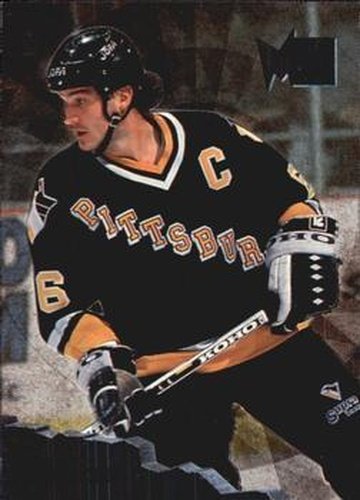 #118 Mario Lemieux - Pittsburgh Penguins - 1995-96 Metal Hockey