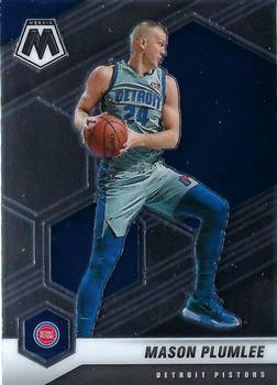 #118 Mason Plumlee - Detroit Pistons - 2020-21 Panini Mosaic Basketball
