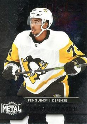 #118 Pierre-Olivier Joseph - Pittsburgh Penguins - 2020-21 Skybox Metal Universe Hockey