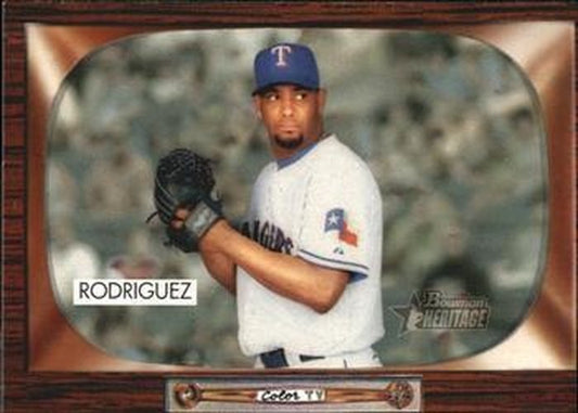 #118 Ricardo Rodriguez - Texas Rangers - 2004 Bowman Heritage Baseball