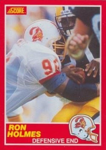 #118 Ron Holmes - Tampa Bay Buccaneers - 1989 Score Football