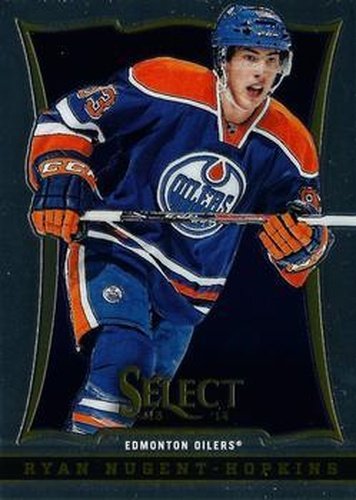 #118 Ryan Nugent-Hopkins - Edmonton Oilers - 2013-14 Panini Select Hockey