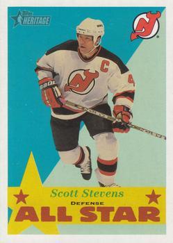 #118 Scott Stevens - New Jersey Devils - 2001-02 Topps Heritage Hockey