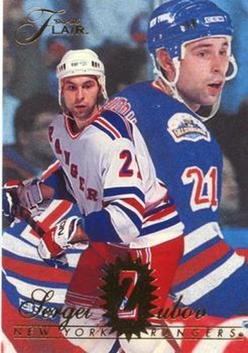 #118 Sergei Zubov - New York Rangers - 1994-95 Flair Hockey