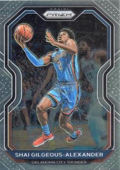 #118 Shai Gilgeous-Alexander - Oklahoma City Thunder - 2020-21 Panini Prizm Basketball