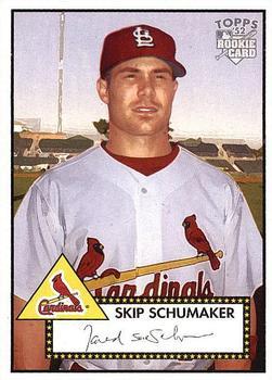 #118 Skip Schumaker - St. Louis Cardinals - 2006 Topps 1952 Edition Baseball