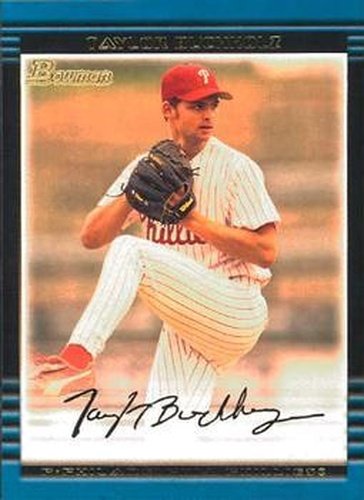 #118 Taylor Buchholz - Philadelphia Phillies - 2002 Bowman Baseball