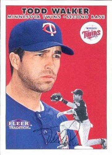 #118 Todd Walker - Minnesota Twins - 2000 Fleer Tradition Baseball