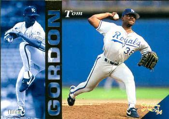 #118 Tom Gordon - Kansas City Royals - 1994 Select Baseball