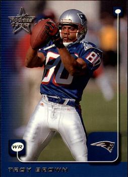 #118 Troy Brown - New England Patriots - 1999 Leaf Rookies & Stars Football