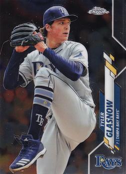 #118 Tyler Glasnow - Tampa Bay Rays - 2020 Topps Chrome Baseball