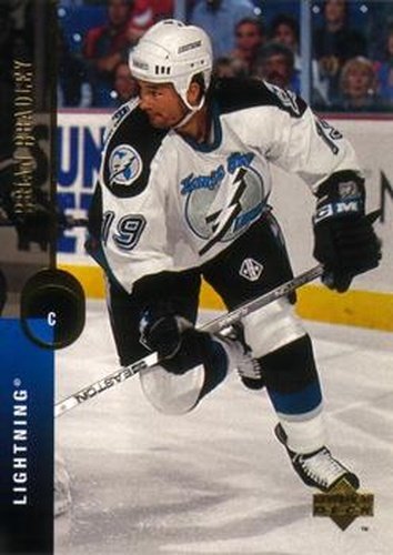 #118 Brian Bradley - Tampa Bay Lightning - 1994-95 Upper Deck Hockey