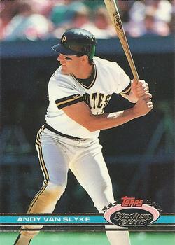 #118 Andy Van Slyke - Pittsburgh Pirates - 1991 Stadium Club Baseball