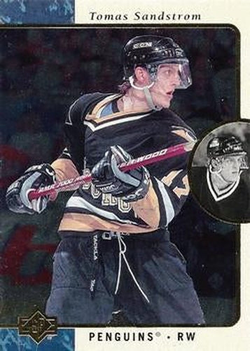 #118 Tomas Sandstrom - Pittsburgh Penguins - 1995-96 SP Hockey