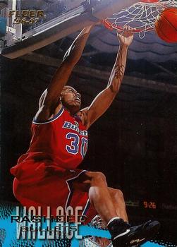 #118 Rasheed Wallace - Washington Bullets - 1996-97 Fleer Basketball