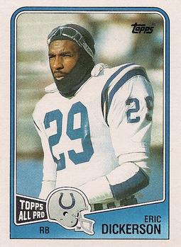 #118 Eric Dickerson - Indianapolis Colts - 1988 Topps Football